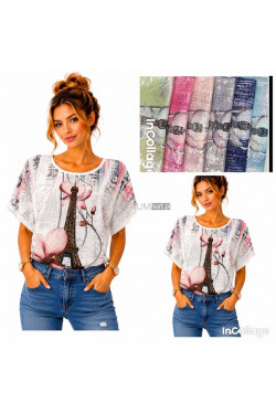 Bluzki damskie (L-3XL) 3035