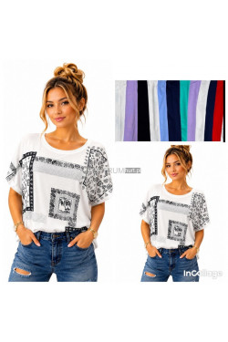 Bluzki damskie (2XL-5XL) 3037