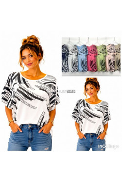 Bluzki damskie (L-3XL) 3057