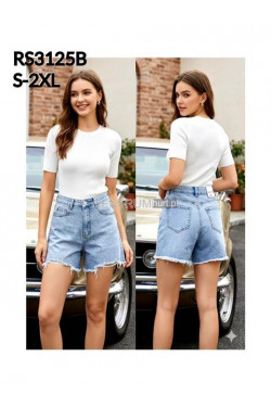 Spodenki jeansowe damskie (S-2XL) RS3125B
