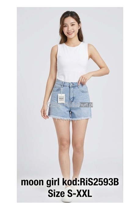 Spodenki jeansowe damskie (XS-XL) 1