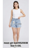 Spodenki jeansowe damskie (XS-XL) 1