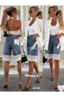 Rybaczki jeansowe damskie (34-42) 6653