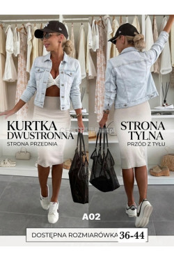 Kurtka jeansowa damska (36-44) 6672