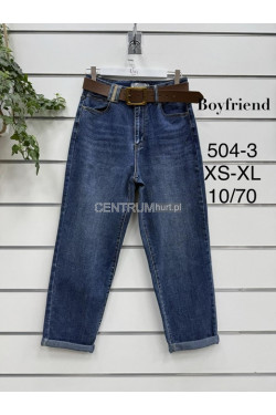 Jeansy damskie (XS-XL) 504-3