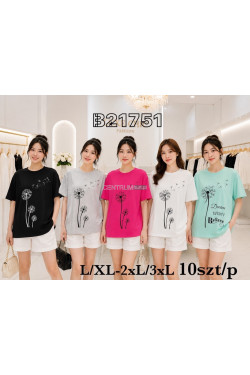 Bluzki damskie (L-3XL) B21751