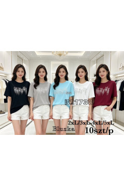 Bluzki damskie (2XL-5XL) B21738