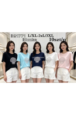 Bluzki damskie (L-3XL) B21771