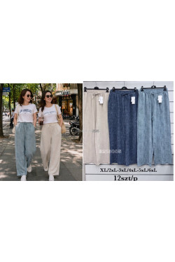 Spodnie damskie (XL-6XL) B215005