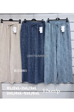 Spodnie damskie (XL-6XL) B215005