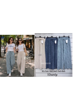 Spodnie damskie (XL-6XL) B215005