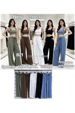 Spodnie damskie (M-2XL) B21B5168