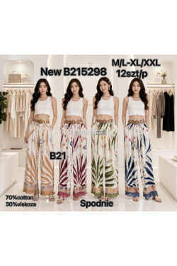 Spodnie damskie (M-2XL) B215298