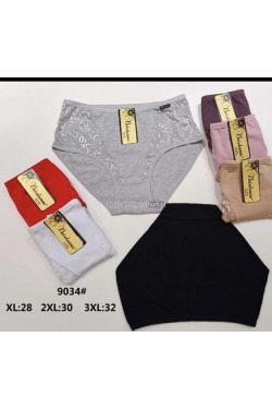 Majtki damskie (XL-3XL) 9034