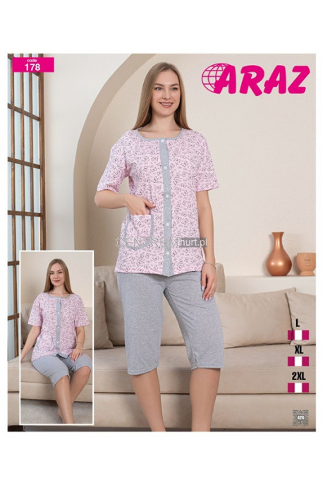Piżama damska (L-4XL) 1