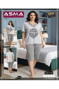 Piżama damska (L-4XL) 16718