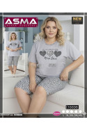 Piżama damska (L-4XL) 1
