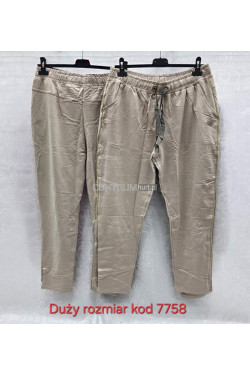 Spodnie damskie Tureckie (XL-4XL) 7758