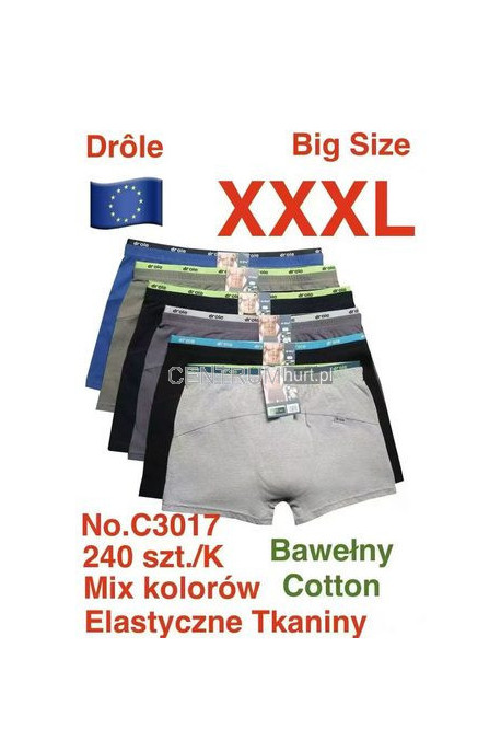 BOKSERKI DROLE ROZMIAR XXL C3015