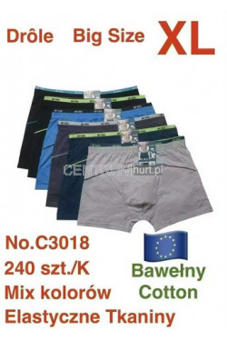 BOKSERKI DROLE ROZMIAR XL C3018