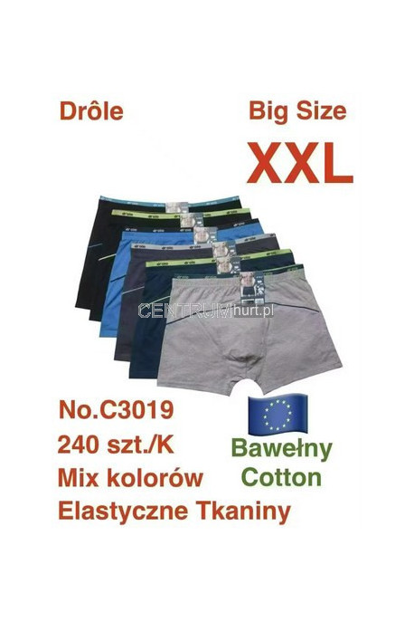 BOKSERKI DROLE ROZMIAR XXL C3015