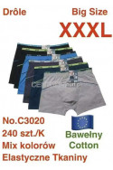 BOKSERKI DROLE ROZMIAR 3XL C3017