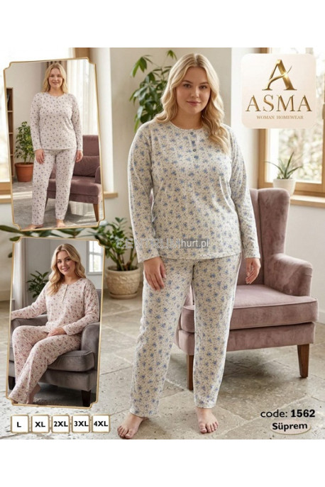 Piżama damska (L-4XL) 1