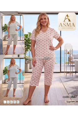 Piżama damska (L-4XL) 1527