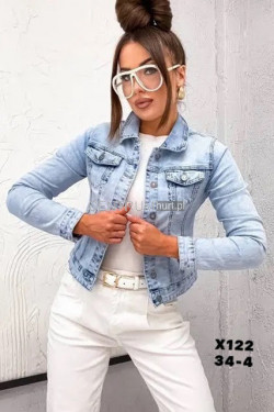 Kurtka jeansowa damska (34-42) X122