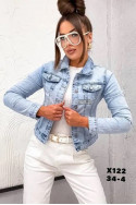 Kurtka jeansowa damska (XS-XL) 1