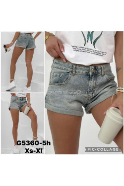 Szorty jeansowe damskie (XS-XL) G5360-5H