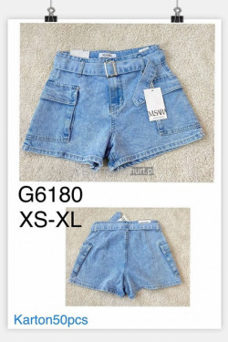 Szorty jeansowe damskie (XS-XL) G6180