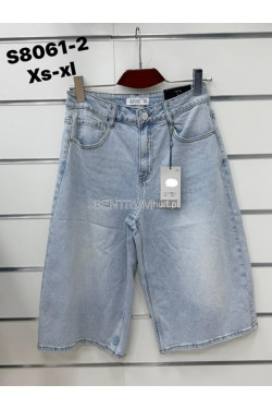 Spodenki jeansowe damskie (XS-XL) S8061-2
