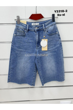 Spodenki jeansowe damskie (XS-XL) Y3318-2