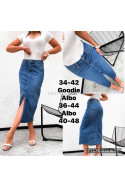 Spódnica jeansowa damska (XS-XL) 1