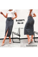 Spódnica jeansowa damska (XS-XL) 1