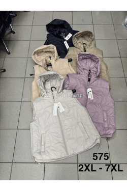 Kurtki kamizelki damskie (2XL-7XL) 575