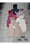 Kurtki kamizelki damskie (2XL-7XL) 1
