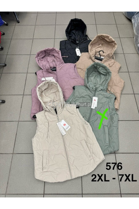 Kurtki kamizelki damskie (2XL-7XL) 1