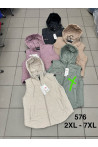 Kurtki kamizelki damskie (2XL-7XL) 1