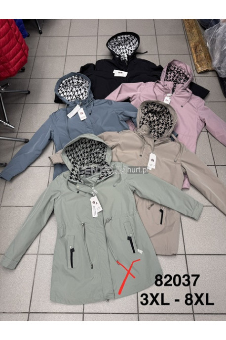 Kurtki damskie przejściowe (2XL-7XL) 1