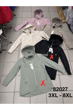 Kurtki damskie przejściowe (3XL-8XL) 82027