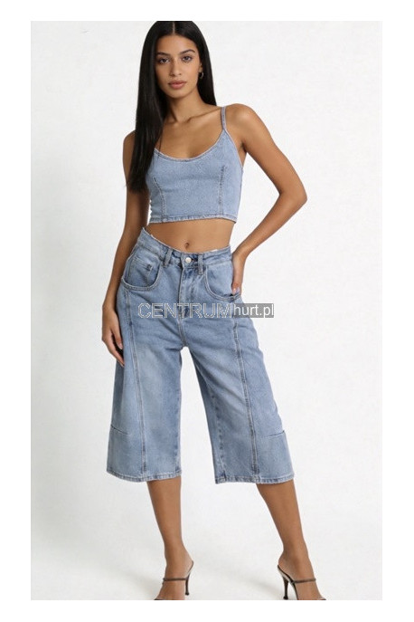 Rybaczki jeansowe damskie (34-42) 1