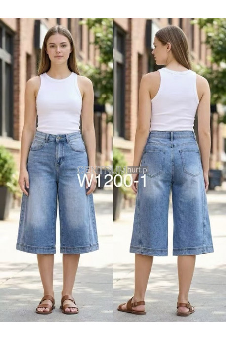 Rybaczki jeansowe damskie (34-42) 1