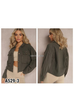 Kurtka jeansowa damska (XS-XL) A529-3