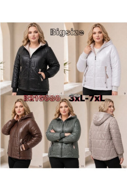 Kurtki damskie przejściowe (3XL-7XL) B216080
