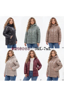 Kurtki damskie przejściowe (3XL-7XL) B216063