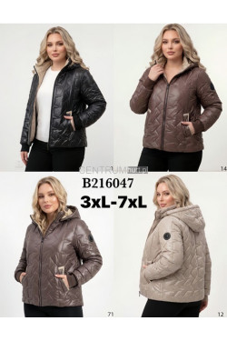 Kurtki damskie przejściowe (3XL-7XL) B216047