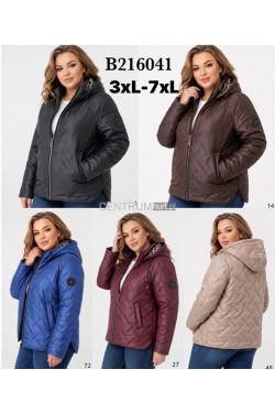 Kurtki damskie przejściowe (3XL-7XL) B216041