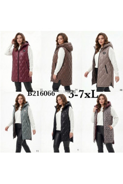 Kurtki damskie przejściowe (3XL-7XL) B216066